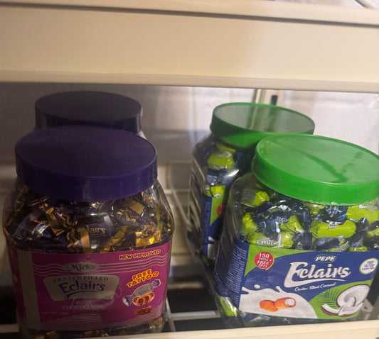 Micks Center Filled Eclairs Jar