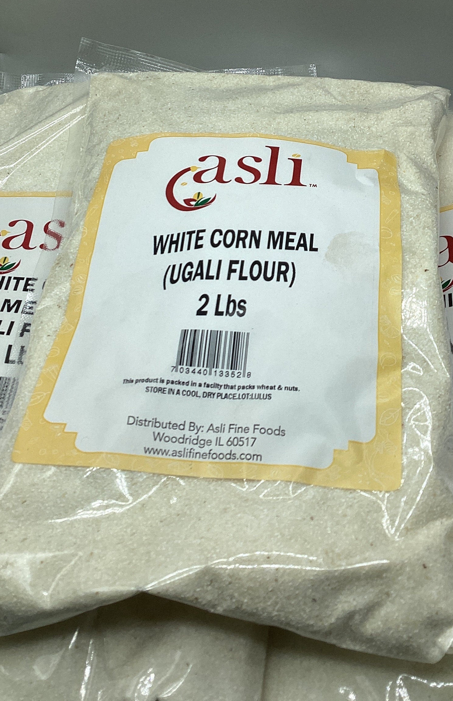 Asli White Corn Meal (Ugali Flour) | 2lbs
