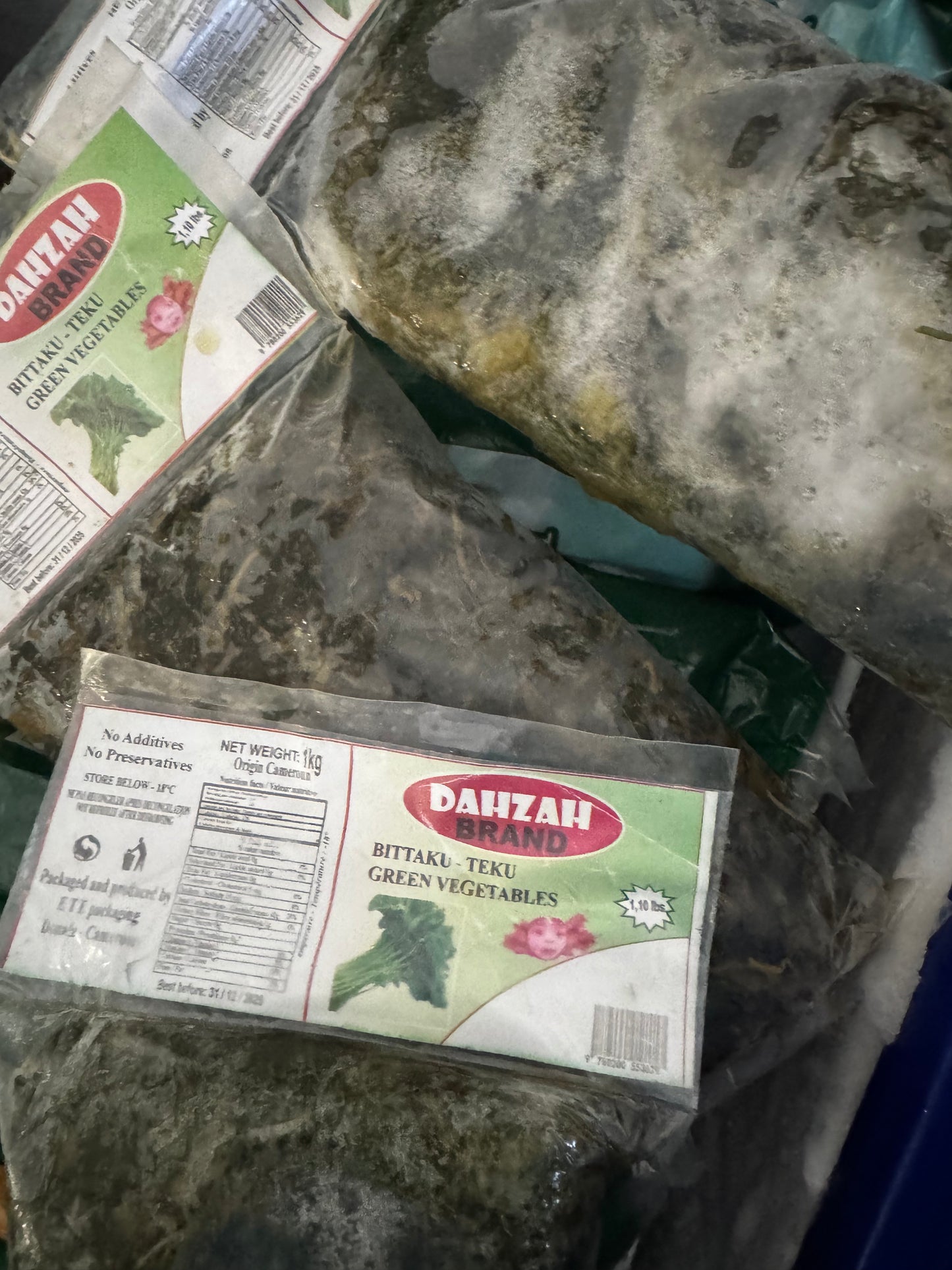 Dahzah Brand Bittaku - Teku / Green Vegetables
