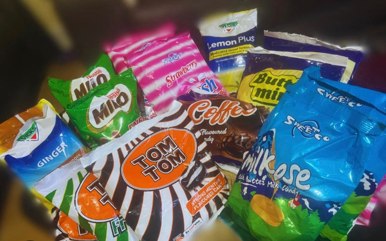 Remember those sweet treats from back in the day? Kizzlehomelandfood’s got all your Nigerian childhood faves—Coconut Candy, TomTom, Milkose, Buttermint, and more—just a click away! We bring cherished childhood memories to your doorstep. 