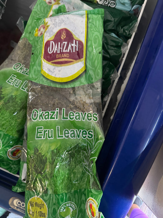Dahzah Brand Okazi Leaves / Eru Leaves