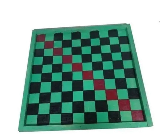 Nigeria Draft Board Game With Seeds