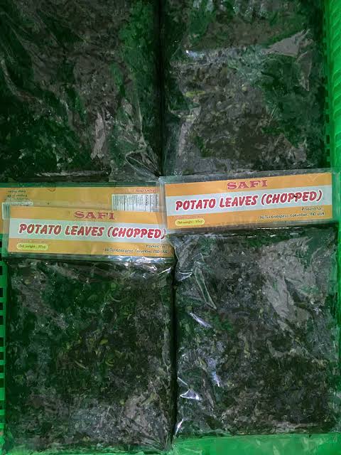Safi Potato Leaves (Chopped)