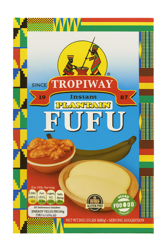 Tropiway Instant Plantain Fufu